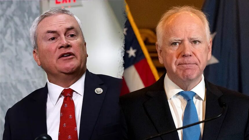 Comer to say Tim Walz 'enabled fraud,' failed whistleblowers in bombshell Minnesota hearing