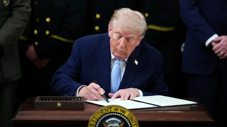Trump signs executive order blocking college football games from competing with Army-Navy time slot