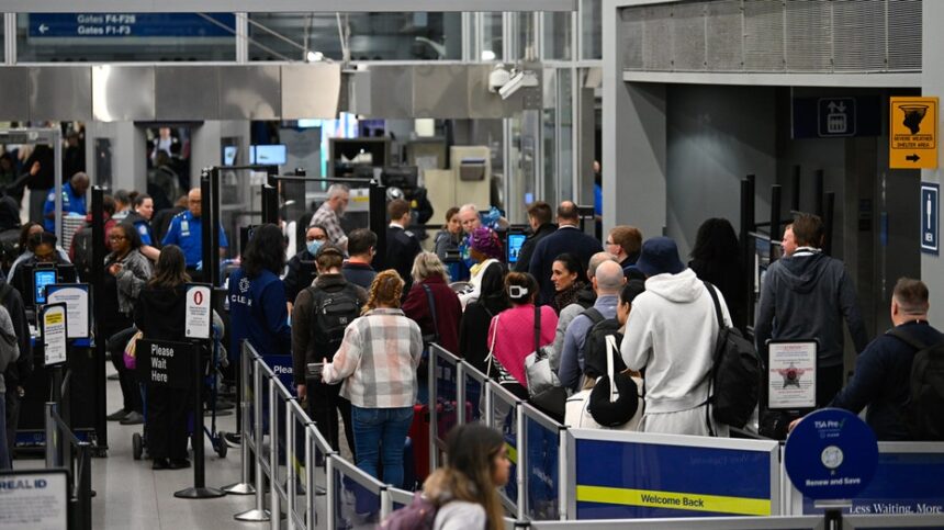 TSA officers skip work as paychecks stop during shutdown, airports face chaos nationwide