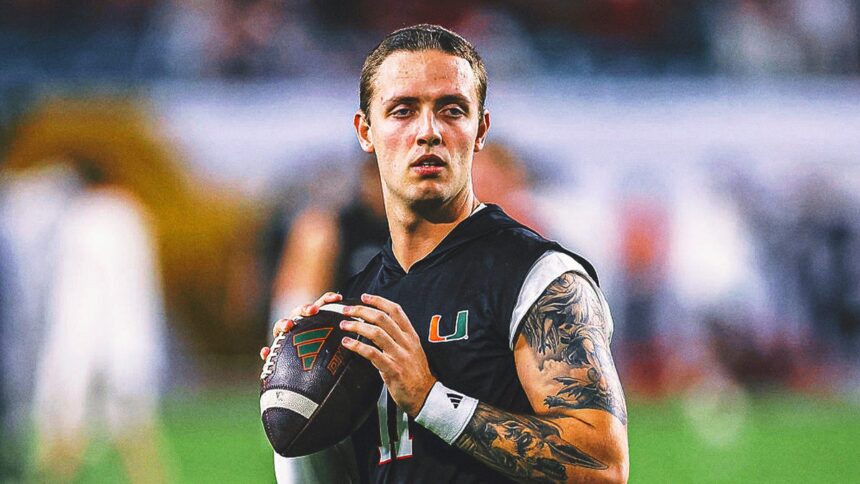 2026 NFL Draft Odds: Could Carson Beck Remain in the Sunshine State?