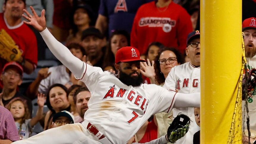 Angels outfielder Jo Adell incredibly robs three home runs in win: Greatest defensive game Ive ever seen