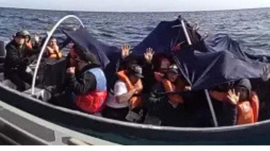 CBP joins forces with Coast Guard to intercept 3 smuggling boats, apprehend 60 people off California coast