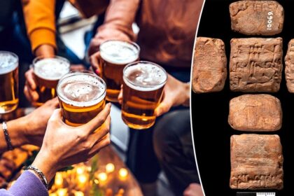Ancient drinking habits revealed as researchers uncover 4,000-year-old beer receipt
