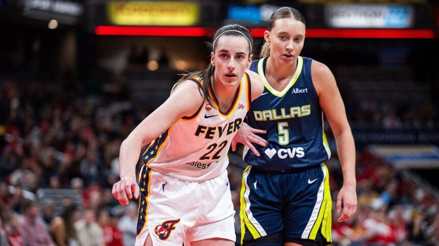 New book reveals why Caitlin Clark's Rookie of the Year award looked so different from Paige Bueckers'