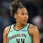 Flying sneaker gets Liberty star ejected in bizarre finish that leaves WNBA fans in disbelief