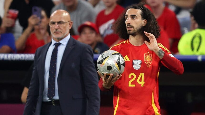 Marc Cucurella To Get Luis De La Fuente's Face Tattooed After World Cup Triumph