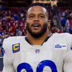 Coach Sean McVay on Aaron Donald return to the Los Angeles Rams: 'We are not at that point quite yet'