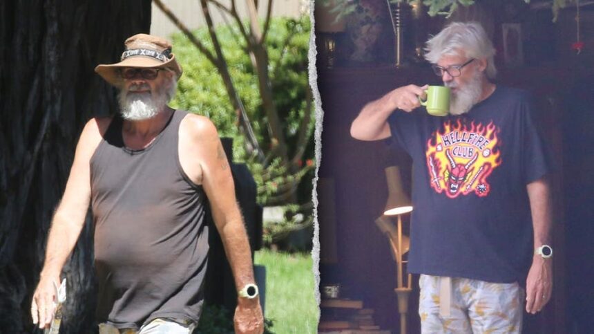 Lynette Hookers husband Brian rummages through trash on California streets months after wifes disappearance
