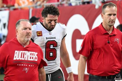 Bucs provide Baker Mayfield injury update as team set to play undrafted rookie at quarterback