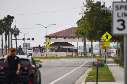 Civilian detained after 'violently engaging' security personnel at Florida Air Force base: report