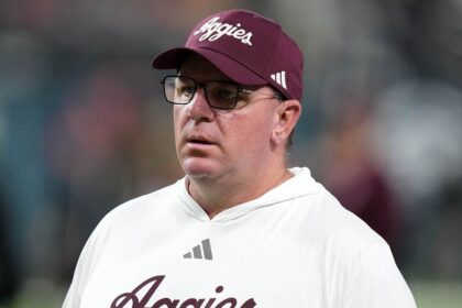 Texas A&M's Mike Elko describes fight between LSU, SEC over former NFL players as 'parenting'