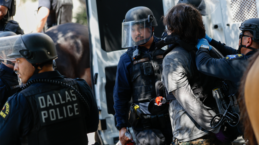 Two arrested at socialist anti-Trump protest after assault at closest entry point to GOP convention: police