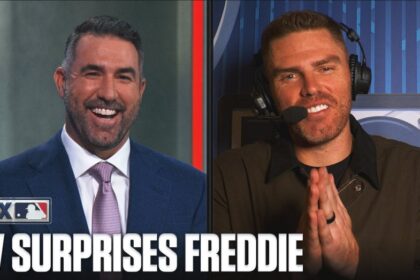 Freddie Freeman Lauds Justin Verlander In Interview After Dodgers' Game 3 Win