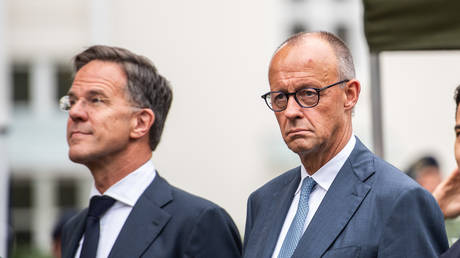 ‘Murderers- Rutte and Merz booed at peace prize ceremony (VIDEOS)