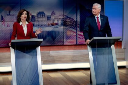 New York governor debate heats up as Blakeman, Hochul spar over Trump, sanctuary status, ICE shooting