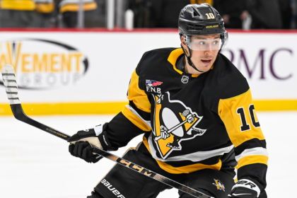 Penguins forward Andrei Kuzmenko changes jersey to honor late father killed in bear attack