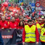 Thousands flood Brussels streets as anti-austerity protests erupt into clashes with police