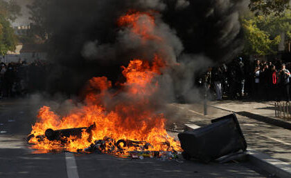 Violent student protests spread from France to Belgium (VIDEOS)